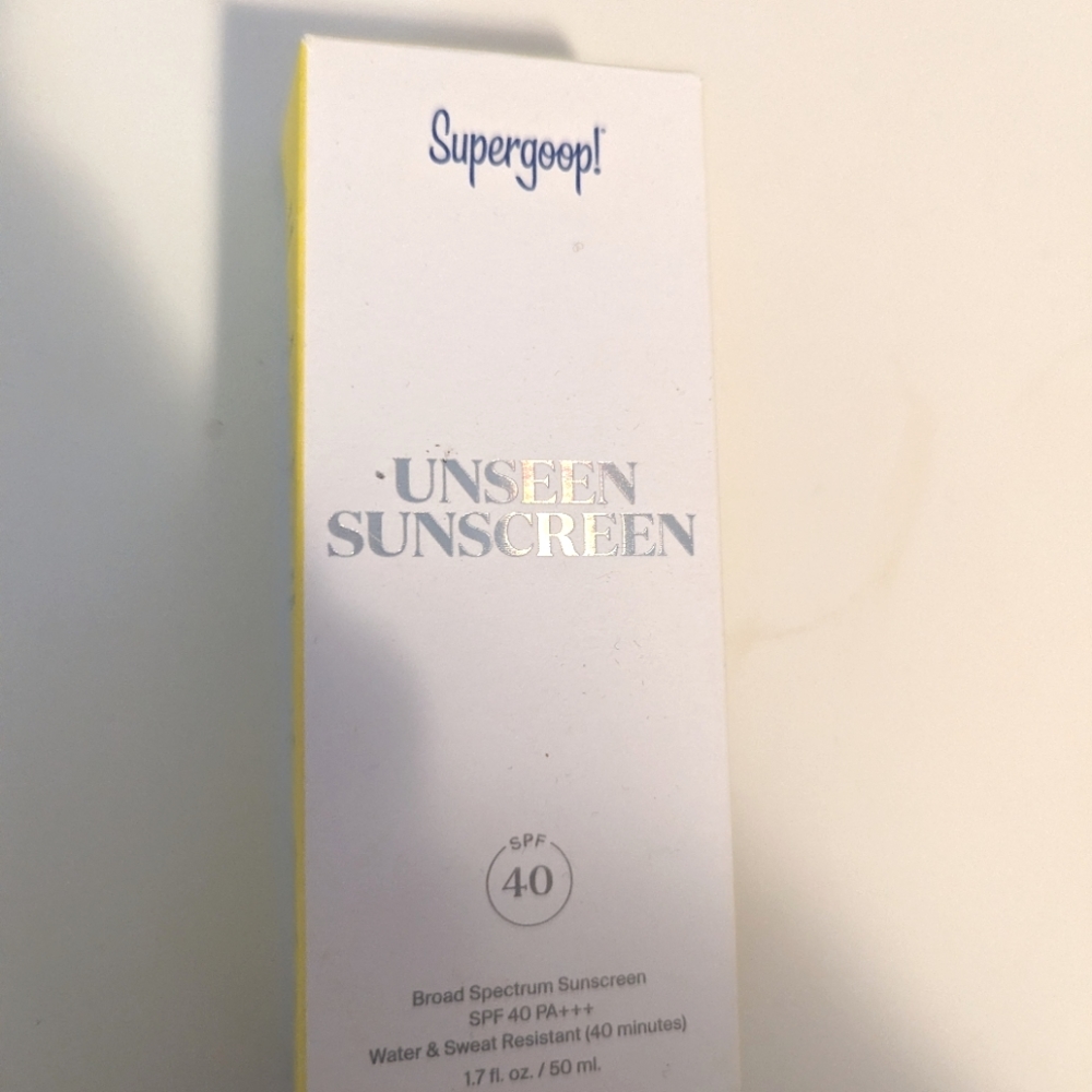 BNIB Supergoop Unseen Sunscreen SPF 40